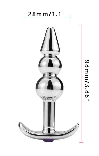 Anchor Pixie Metal Butt Plug – Fantasy Roleplay Anal Toy