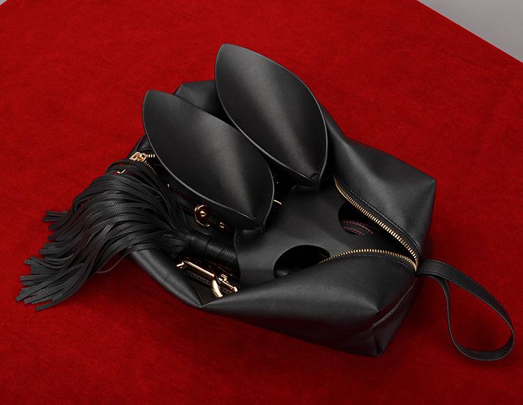 Sexy BDSM Outfit with High-Quality PU Leather and Adjustable Straps