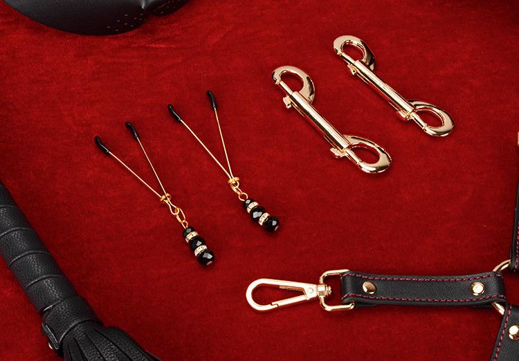 Sexy BDSM Outfit with High-Quality PU Leather and Adjustable Straps