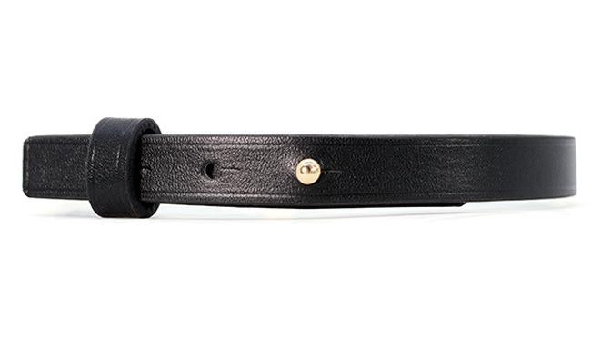Leather BDSM Collar - Playful Gyro Design