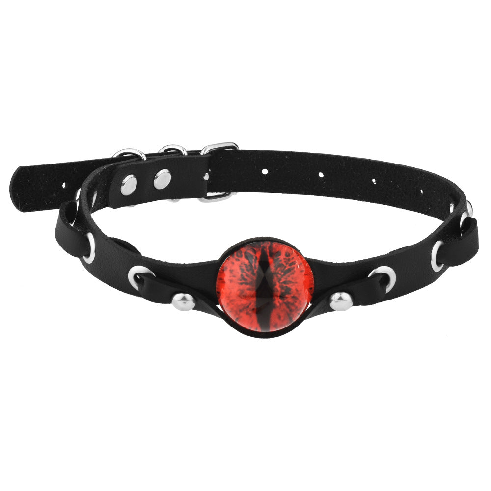 Premium Studded Leather Collar for Kink Play