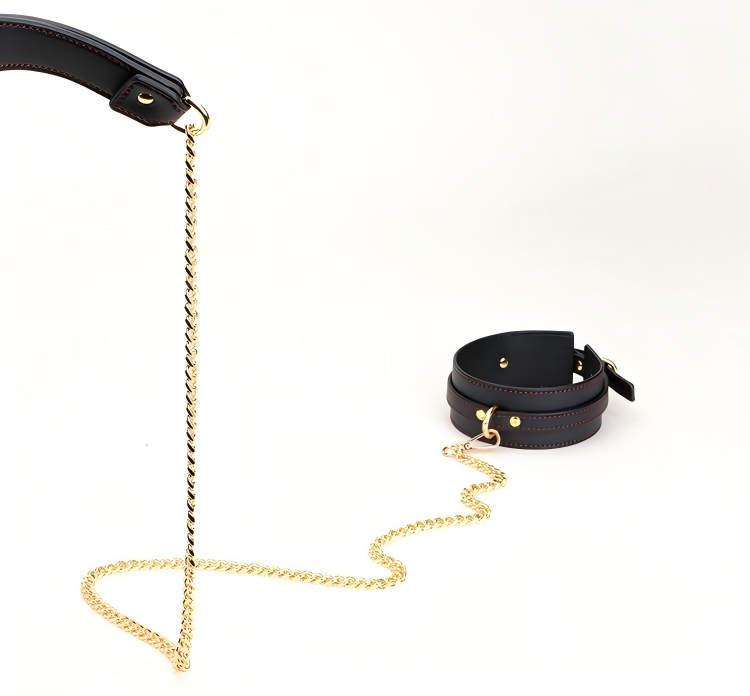 Complete BDSM Kit with Cuffs, Restraints, and Storage Bag