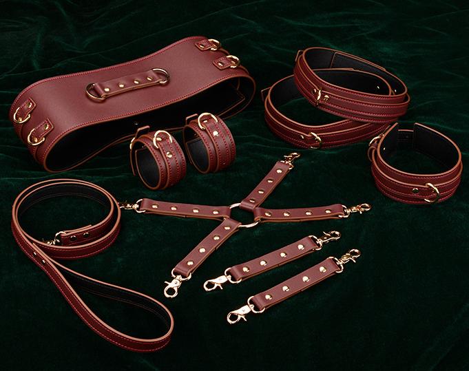 Luxury BDSM Gear Sexy Slave Girl Bondage Kit