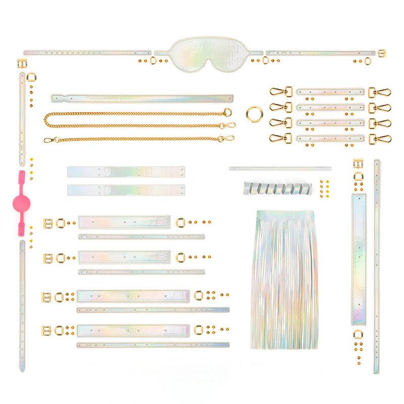 Neon Glow BDSM Gear for Roleplay and Bondage