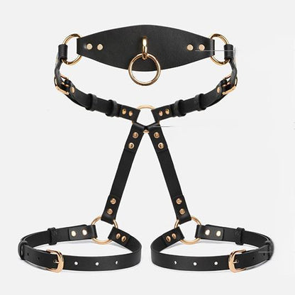 Premium Leather BDSM Suit for Ultimate Control and Comfort