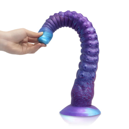 Monster Series Extra Long Tentacle Dildo in glowing style for realistic fantasy play.