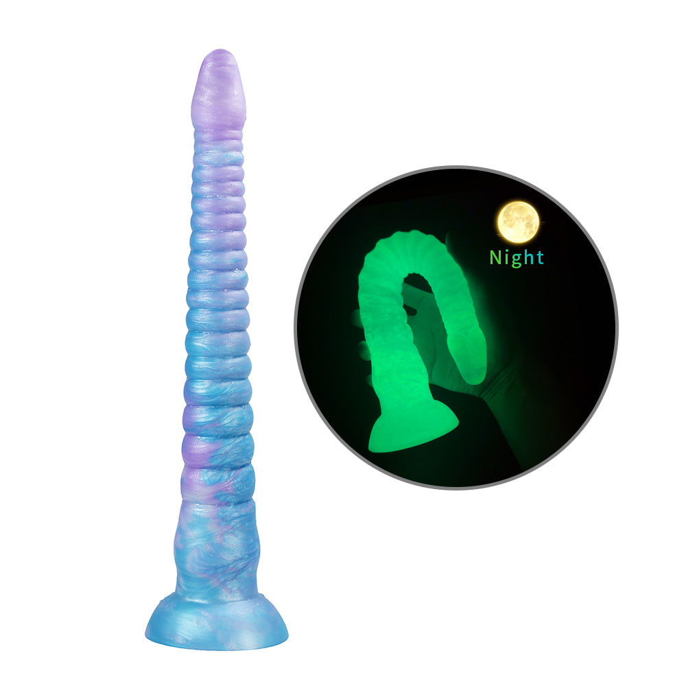 Monster Series Extra Long Tentacle Dildo in glowing style for realistic fantasy play.