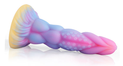 Monster Series Glow-in-the-Dark Colorful Dildo - Ideal Adult Toy for BDSM and Pleasure