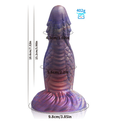 Monster Series Wild Simulation Dildo with Suction Cup for Extreme Pleasure