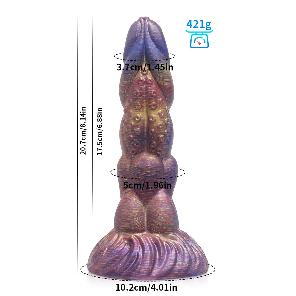 Monster Series Wild Simulation Dildo with Suction Cup for Extreme Pleasure