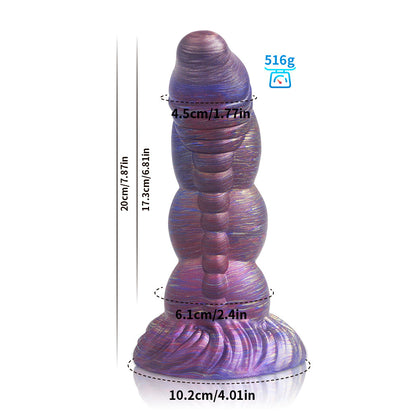 Monster Series Wild Simulation Dildo with Suction Cup for Extreme Pleasure