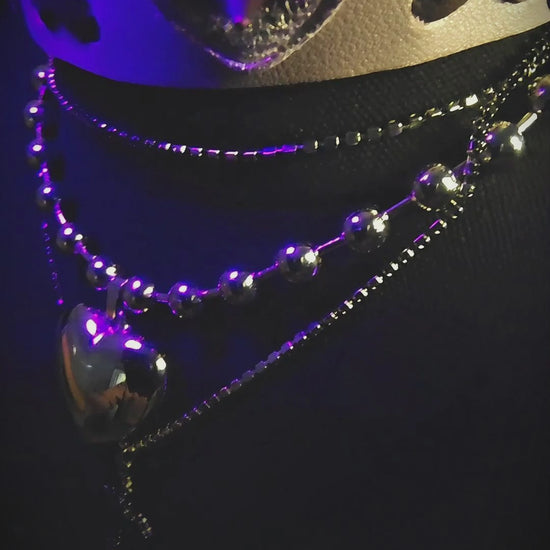 Cute & Sweet Gothic PU Leather Collar video